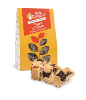 Dark chocolate tozzetti cookie italian I 7 Artigiani