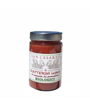 Organic Whole DATTERINI in tomato puree San Cesareo