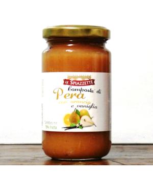 Birnen-Marmelade, Orange und Vanille Präsidium Slow Food