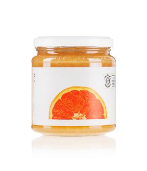 Bio-Orangen Marmalade Italien San Michele Arcangelo ohne Pektinzusatz.