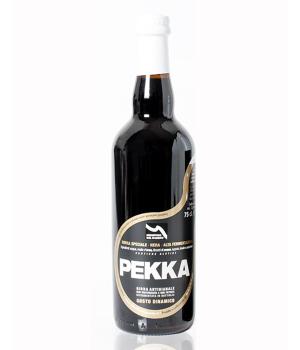 PEKKA Porter Birrificio Dl Gomito Special black beer with high fermentation