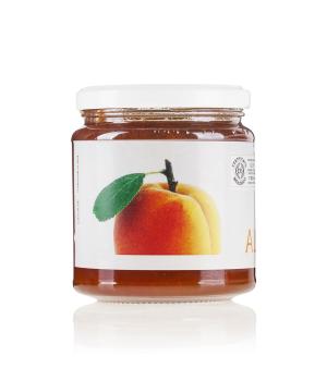 Organic apricot compote Italian San Michele Arcangelo