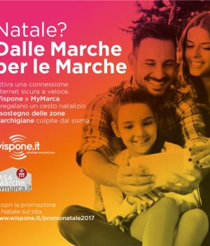 WISPONE from Marche to the Marche package promotion for Christmas