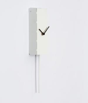 MINUTO white The smallest clock in the collection suitable for minimal spaces