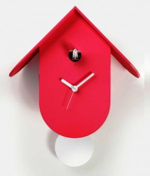 TITTI 2078 red Pendulum Wall Cuckoo Clock