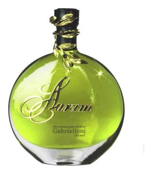 AURUM Olivenöl Extra Vergine Gabrielloni in einer exquisite Flaschen