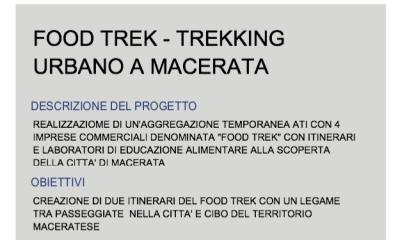 Food Treck - Trekking urbano a Macerata